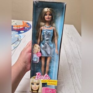 VTG Mattel 2010 Barbie March Blue Aquamarine Jewel Birthstone Doll New